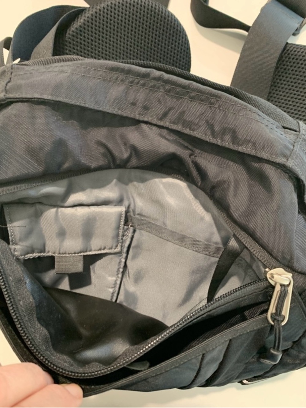North Face Sport Hiker Lumbar Pack Hiking Waist Fanny Pack w/Refl Accents NWOT - Picture 9 of 12